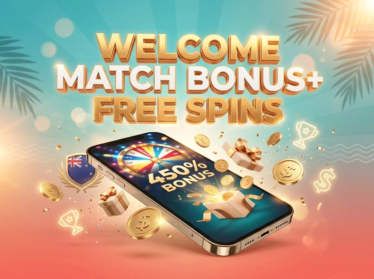 Welcome Match Bonus+ Free Spins